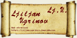 Ljiljan Ugrinov vizit kartica